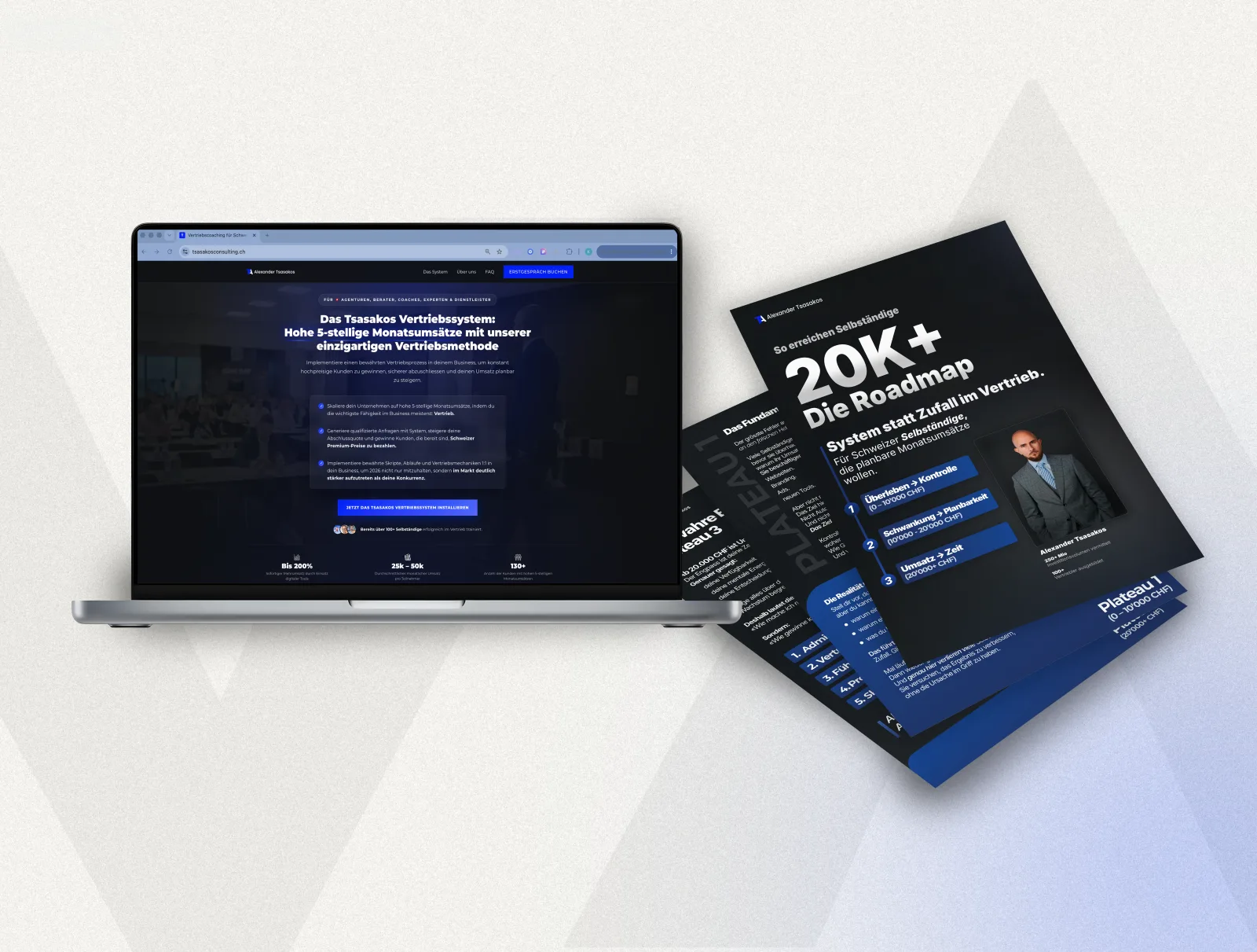 Tsasakos Consulting — System statt Zufall im Vertrieb.
